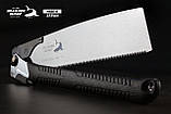 Складана ручна пила для дерева TAKAGI (Японія) SHARK SAW Kataba - 15 TPI 265 мм, фото 7
