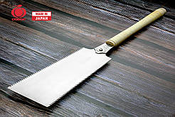 Пила ручна японська для дерева 300мм GYOKUCHO SEIUN SAKU Ryoba двостороння 9/7-5 TPI ротангова ручка