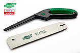 Пила ручна по дереву TAKAGI (Японія) DOZUKI SHARK SAW PRO обушкова тонка 19 TPI 270 мм, фото 8