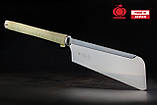 Пила японська по дереву 240мм Gyokucho Dozuki Razor Gold A обушкова тонка 17 TPI, фото 4