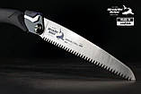 Складна садова пилка 240 мм TAKAGI (Японія) SHARK SAW 9 TPI, фото 4