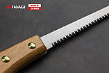 Пила ручна по дереву TAKAGI (Японія) Hikimawari викружна 15 TPI 180 мм, фото 4