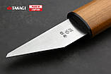 Ніж будівельний TAKAGI Kiridashi (Японія) 75 мм, фото 3