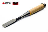 Японська стамеска долото 15 мм TAKAGI (Японія) GISUKÉ Premium ударна, фото 5