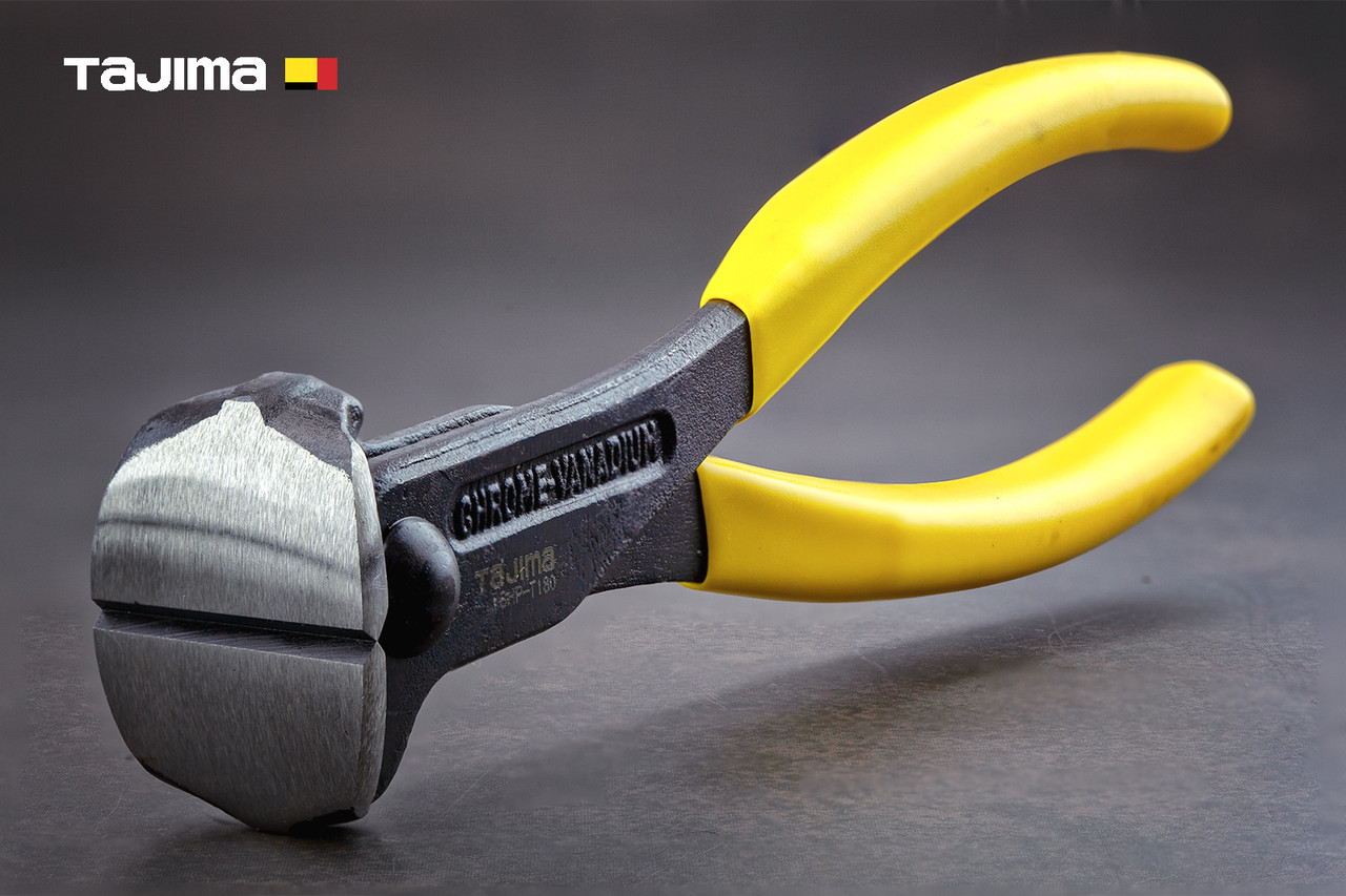 Кусачки торцеві 180 мм TAJIMA SHP-T180 вуглецева сталь, фото 1