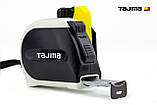 Рулетка будівельна 5,5м х 25мм TAJIMA (Японія) SIGMA автостоп посилена стрічка з тримачем на пояс, фото 2