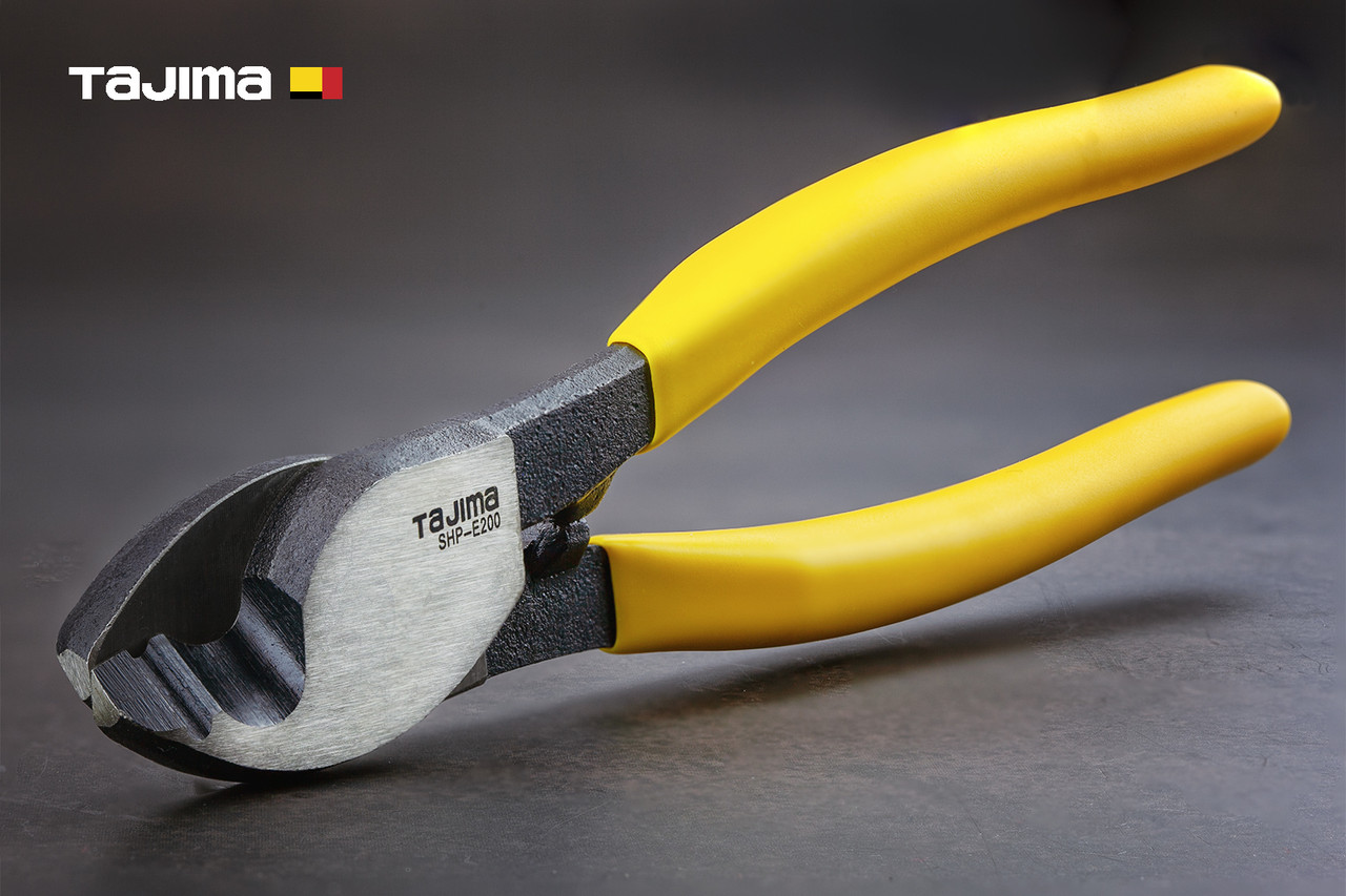 Ножиці для кабелю 200 мм TAJIMA (Японія) SHP-E вуглецева сталь, фото 1