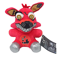 Велика М'яка іграшка 25 см Скажений Фоксі 5 ночей з Фредді Аніматроніки Фнаф плюшева