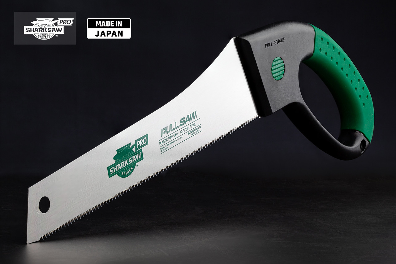 Пила ручна по дереву 270 мм TAKAGI (Японія) SHARK SAW PRO 17 TPI прогумована ручка, фото 1