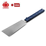 Пила ручна по дереву 180 мм Gyokucho (Японія) Ryoba двостороння 17/12 TPI, фото 7