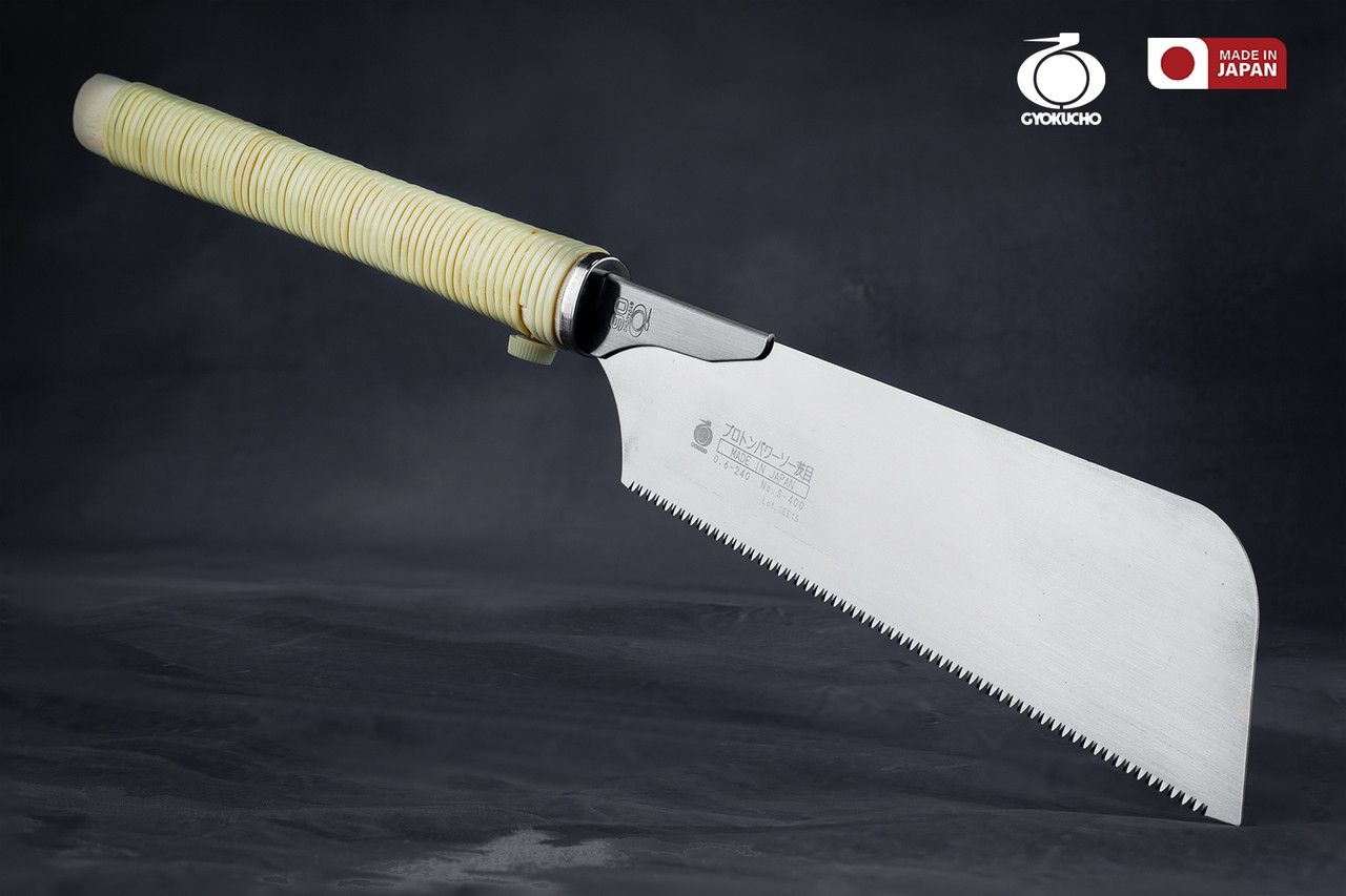 Пила ручна по дереву 240 мм Gyokucho Razorsaw (Японія) Kataba PROTON 14 TPI, фото 1