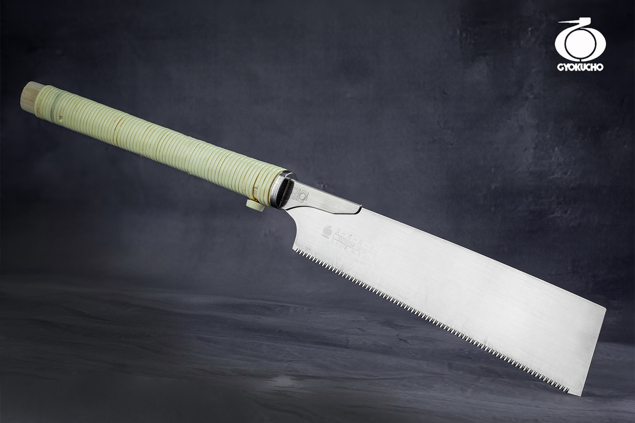 Пила ручна по дереву 270 мм Gyokucho Razorsaw (Японія) Kataba Super Hard 13,4 TPI, фото 1