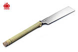 Пила ручна по дереву 270 мм Gyokucho Razorsaw (Японія) Kataba Super Hard 13,4 TPI, фото 8
