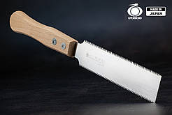 Пила ручна по дереву 125 мм Gyokucho Razorsaw (Японія) гнучка двостороння 26/20 TPI