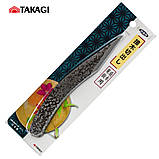 Кований універсальний будівельний ніж TAKAGI Kiridashi (Японія) 200 мм, фото 10