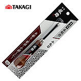 Різець ручний для різьби по дереву 5 мм Takagi (Японія) стамеска ударна з виїмкою, фото 10