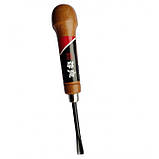 Різець ручний для різьби по дереву 7 мм Takagi (Японія) стамеска ударна з виїмкою, фото 7