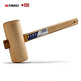 Дерев'яний молоток-кіянка Takagi (Японія) Ø 60 мм, фото 5