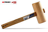 Дерев'яний молоток-кіянка Takagi (Японія) Ø 60 мм, фото 6