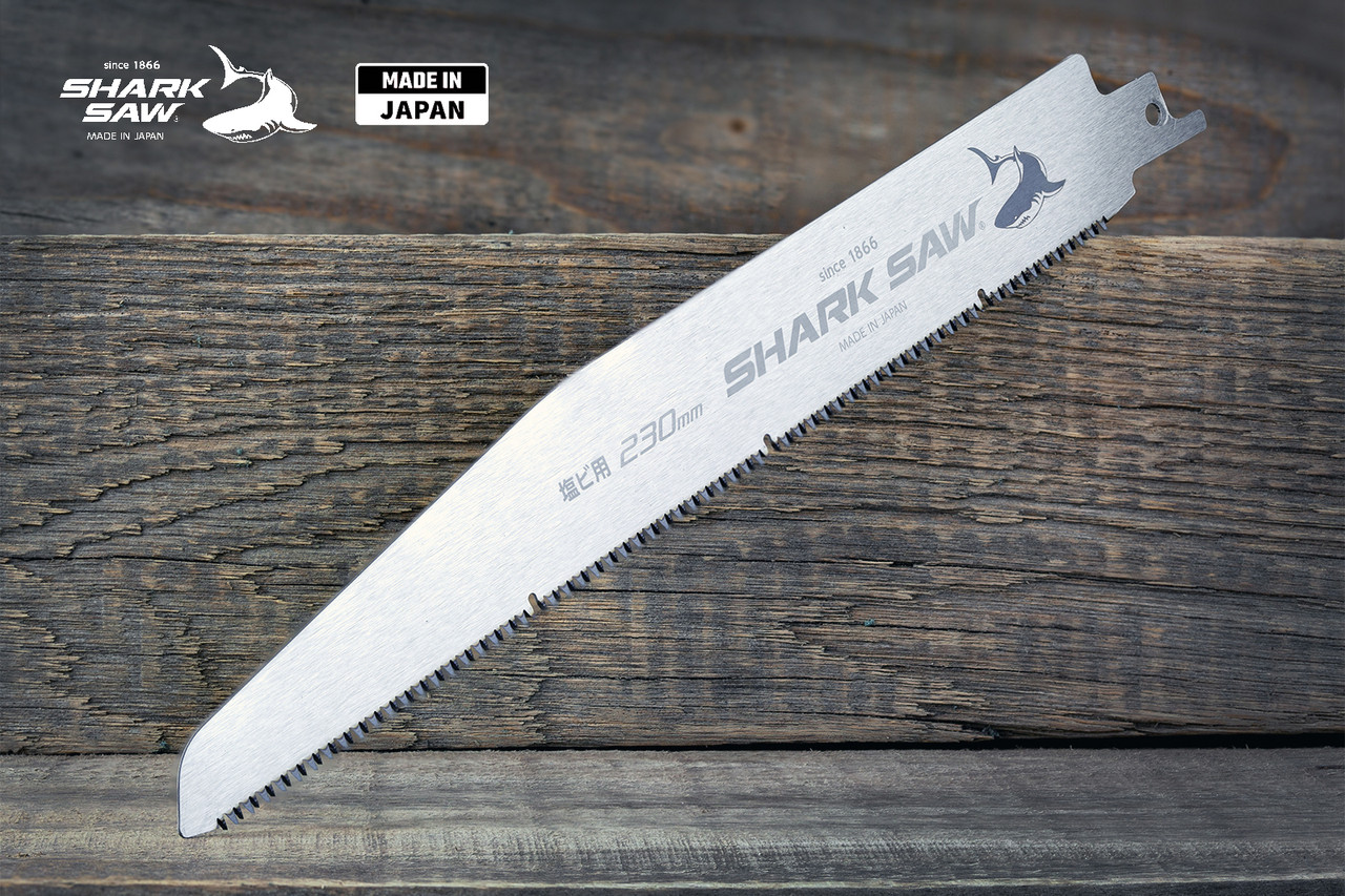 Полотно для шабельної пилки 230мм TAKAGI (Японія) по дереву та пластику SHARK SAW 0,6 мм 17 TPI 1шт., фото 1