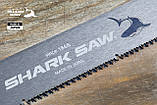 Полотно для шабельної пилки 230мм TAKAGI (Японія) по дереву та пластику SHARK SAW 0,6 мм 17 TPI 1шт., фото 4