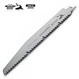 Полотно для шабельної пилки по дереву 230мм TAKAGI (Японія) SHARK SAW 0,9 мм 9 TPI 1шт., фото 8