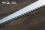 Полотно для шабельної пилки по дереву та пластику 110мм TAKAGI (Японія) SHARK SAW 0,9 мм 15 TPI, 1шт., фото 2