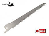 Полотно для шабельної пилки по дереву та пластику 110мм TAKAGI (Японія) SHARK SAW 0,9 мм 15 TPI, 1шт., фото 3