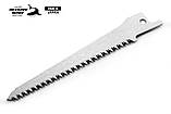 Полотно для шабельної пилки по дереву та пластику 110мм TAKAGI (Японія) SHARK SAW 0,9 мм 15 TPI, 1шт., фото 5