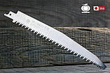 Полотно по дереву 200мм Gyokucho Razorsaw (Японія) Shinsoku для шабельних пилок 0,9 мм 7,5 TPI, 1шт., фото 2