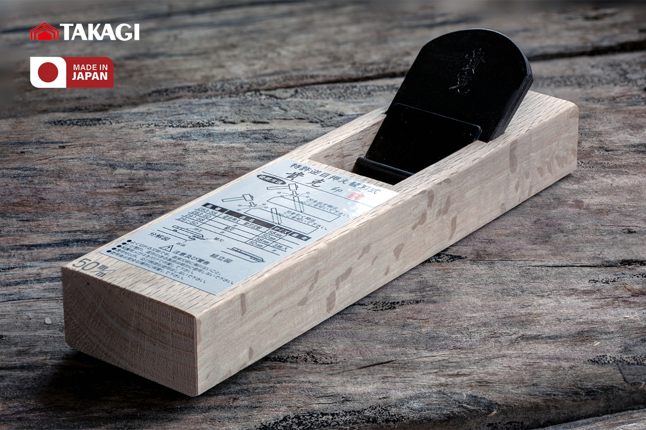 Ручний столярний рубанок 50 мм Takagi (Японія) TAKA KATSU зі змінними лезами, фото 1