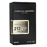 Carolina Herrera 212 VIP Men Perfume Newly чоловічий 58 мл, фото 5