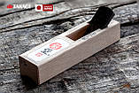 Ручний столярний міні рубанок 18 мм Takagi (Японія) з увігнутою підошвою, фото 2