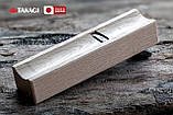 Ручний столярний міні рубанок 18 мм Takagi (Японія) з увігнутою підошвою, фото 4