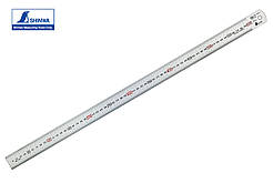 Лінійка 600 мм SHINWA (Японія) метрична з нержавіючої сталі 1 клас