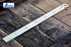 Лінійка 300 мм SHINWA (Японія) метрична з нержавіючої сталі 1 клас