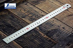 Лінійка 300 мм SHINWA (Японія) метрична з нержавіючої сталі 1 клас