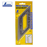 Столярний кутник 170х62 мм SHINWA (Японія) 45° нержавіюча сталь, фото 10