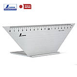 Столярний кутник 200х63 мм SHINWA (Японія) 3D 45° алюміній, фото 6