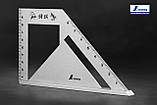 Столярний кутник 170х100 мм SHINWA (Японія) 3D 45° 90° нержавіюча сталь, фото 2