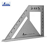 Столярний кутник 170х100 мм SHINWA (Японія) 3D 45° 90° нержавіюча сталь, фото 5