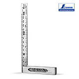 Кутник 177х100 мм SHINWA (Японія) метричний, нержавіюча сталь, алюміній, фото 9