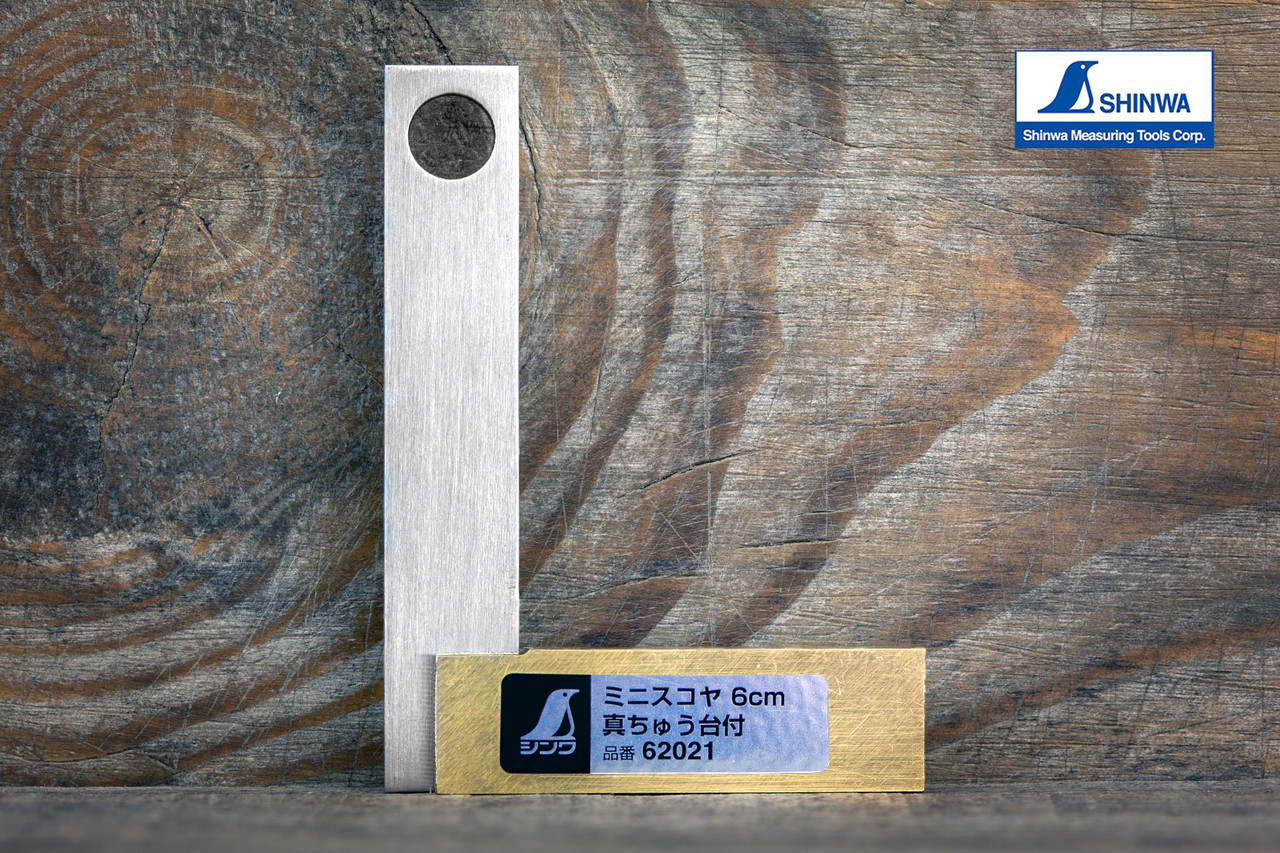 Кутник 60х44 мм SHINWA (Японія) нержавіюча сталь, латунь, фото 1