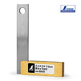 Кутник 75х53 мм SHINWA (Японія) нержавіюча сталь, латунь, фото 5