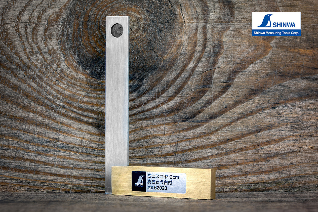 Кутник 90х60 мм SHINWA (Японія) нержавіюча сталь, латунь, фото 1