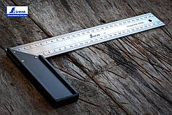 Кутник 300х135 мм SHINWA (Японія) метричний, нержавіюча сталь, алюміній