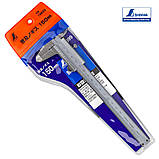 Штангенциркуль механічний 150 мм SHINWA (Японія) метричний ноніусний, фото 6