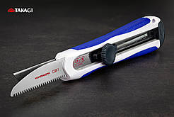 Ніж будівельний 150 мм TAKAGI (Японія) Handiwork 2-в-1 (ніж-пилка)