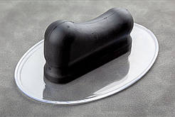 Тертка для декору 135 х 88 мм прозора овальна