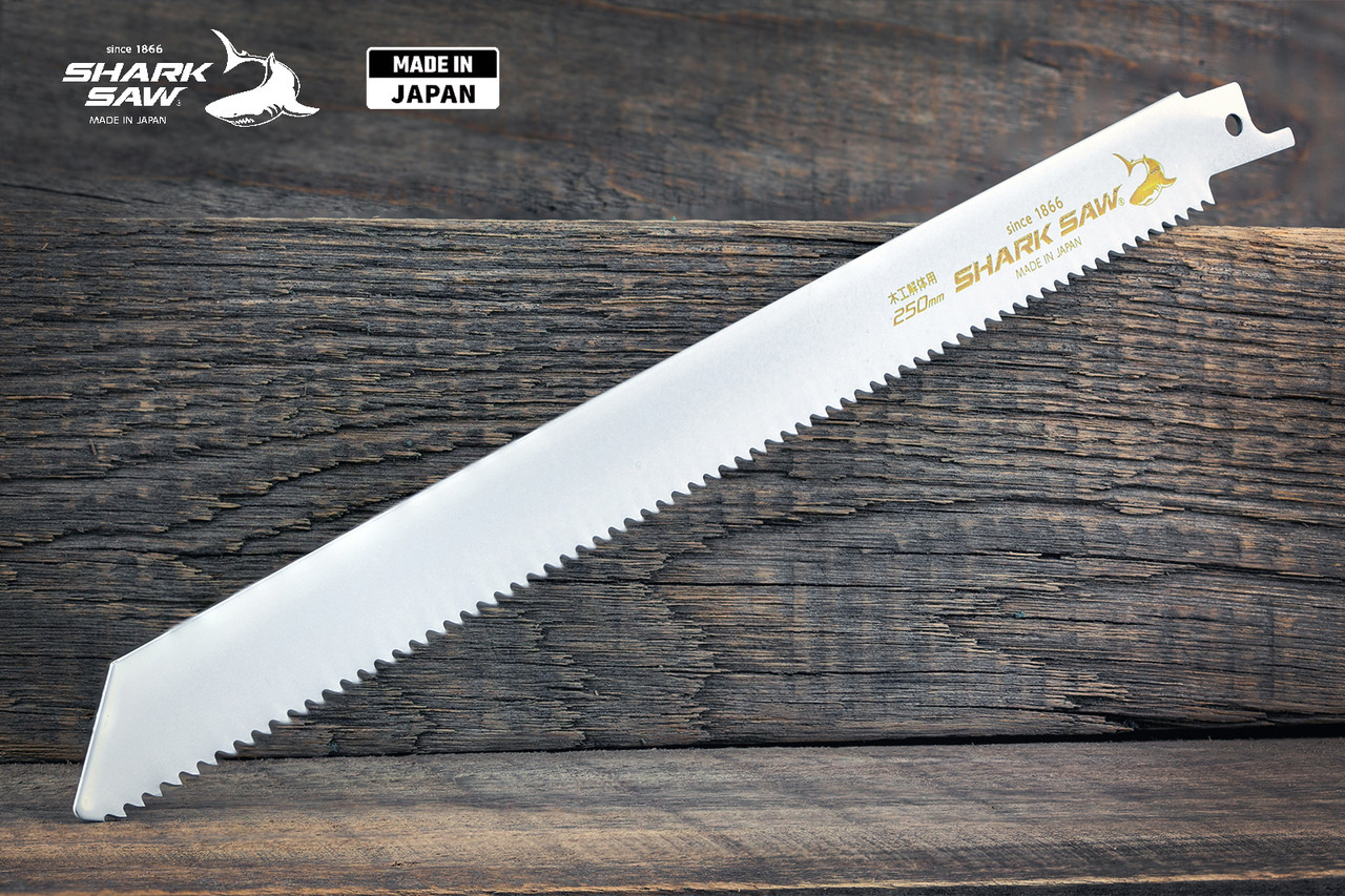 Полотно по дереву і пластику 250мм TAKAGI (Японія) SHARK HSS Сobalt для шабельних пилок 1,3 мм 8 TPI, 1шт., фото 1